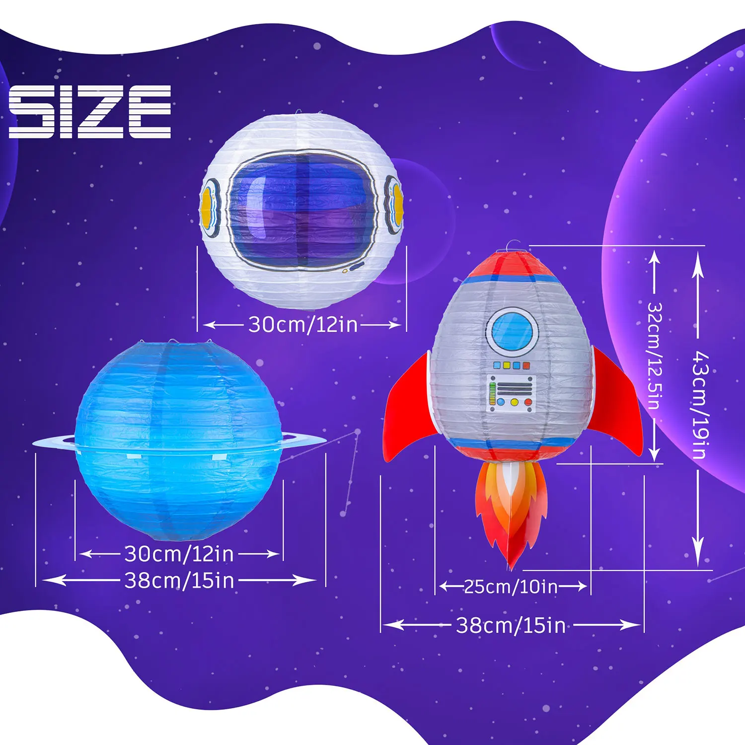 Kinder Laterne 8 Stück Planeten-Papierlaternen, 30,5 Cm  Weltraum-Themen-Laternen, Hängende Planetenlaternen, Sonnensystem,  Papierlaternen Für Klassenzimmer, Wissenschaft, Geburtstag, Patry  Sonnensystem Modell, image size:1500x1500