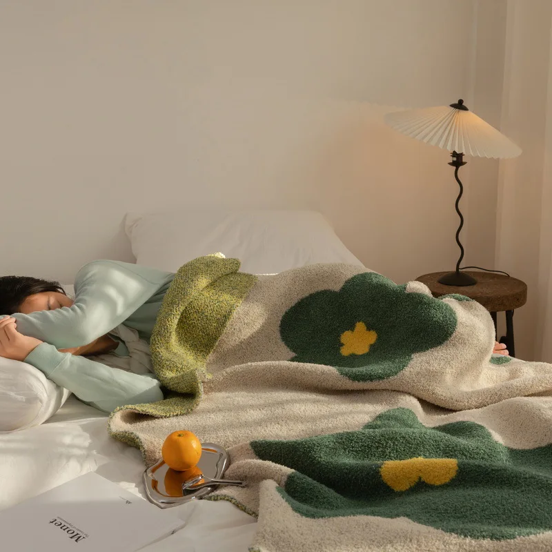 Рисунок 4 - Мягкое вязаное одеяло в нордическом