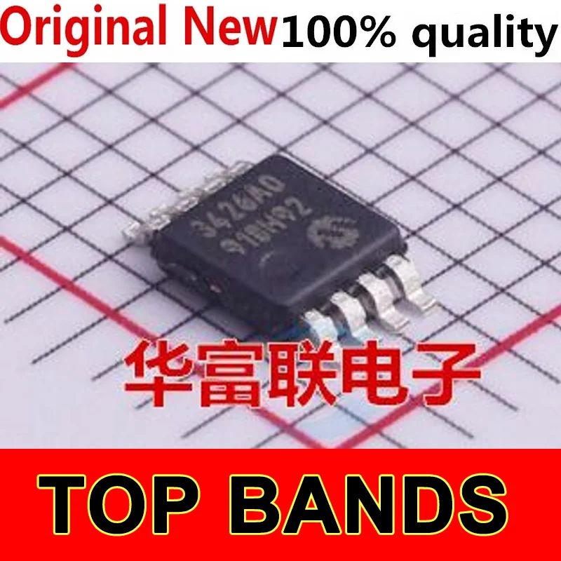 

10PCS MCP3426A0T-E/MS 3426A0 16 ADC MSOP-8 IC Chipset NEW Original