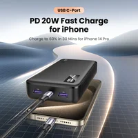 UGREEN 20000mAh PD 20W batterie externe Charge rapide Portable PowerBank pour iPhone 17 16 15 Pro Max Xiaomi téléphone batterie externe 30W 2