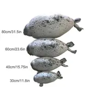 Trendy Chubby Blob Seal Pillow Cute Soft Stuffed Animal Plush Toys Large PP Cotton Gift for Boys Girls Adult 5