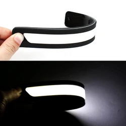1pc Car LED Fog Light Strip Side Marker Lamps DRL Waterproof 12V Daytime Running Light License Plate Lamps Flexible Strip Bar