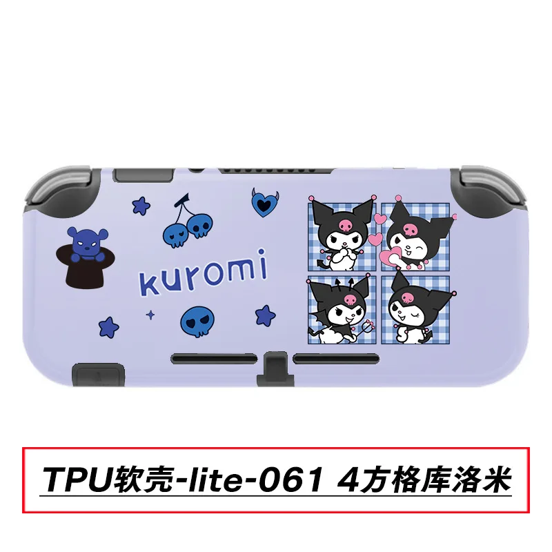 Sanrio Melodie Volledig Beschermende Console Achterkant Voor Nintendo Switch Lite Game Console Tpu Cartoon Anime Beschermhoes Geschenken