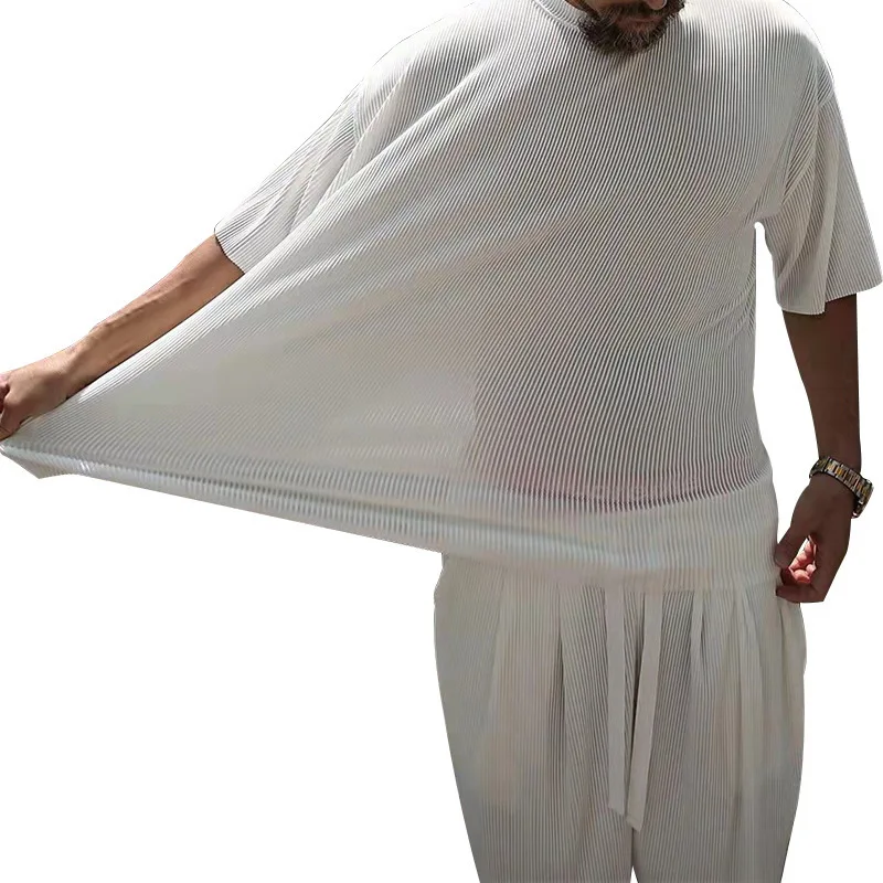 Summer Clothes For Men Linen Fiber 
