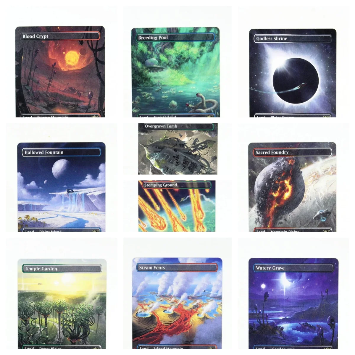 Unfinity (UNF) Magical Proxys Game Black Top Quality Proxy Playing Cards blood crypt steam Gathering Board Game Trading Cards Pr playing cards board games game cards collectible cards
