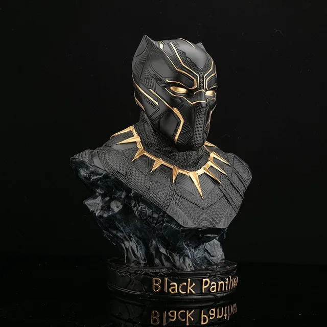 Avenger Alliance Panther Kézzel Készített Modell Kis 18 Cm -Es Magas Dísz Marvel Hős