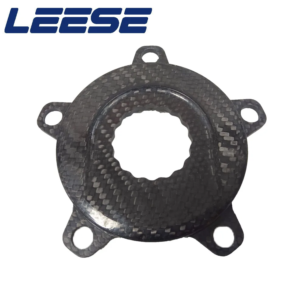 LEESE フルカーボン BCD110 4ボルト チェーンリング スパイダー E