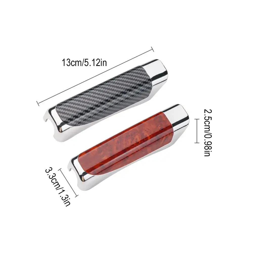 Car Handbrake Grip Carbon Fiber Car Hand Brake Protector Cover Anti-Slip Auto Hand Brake Sleeve Interior Accessories Decor hand brake cover