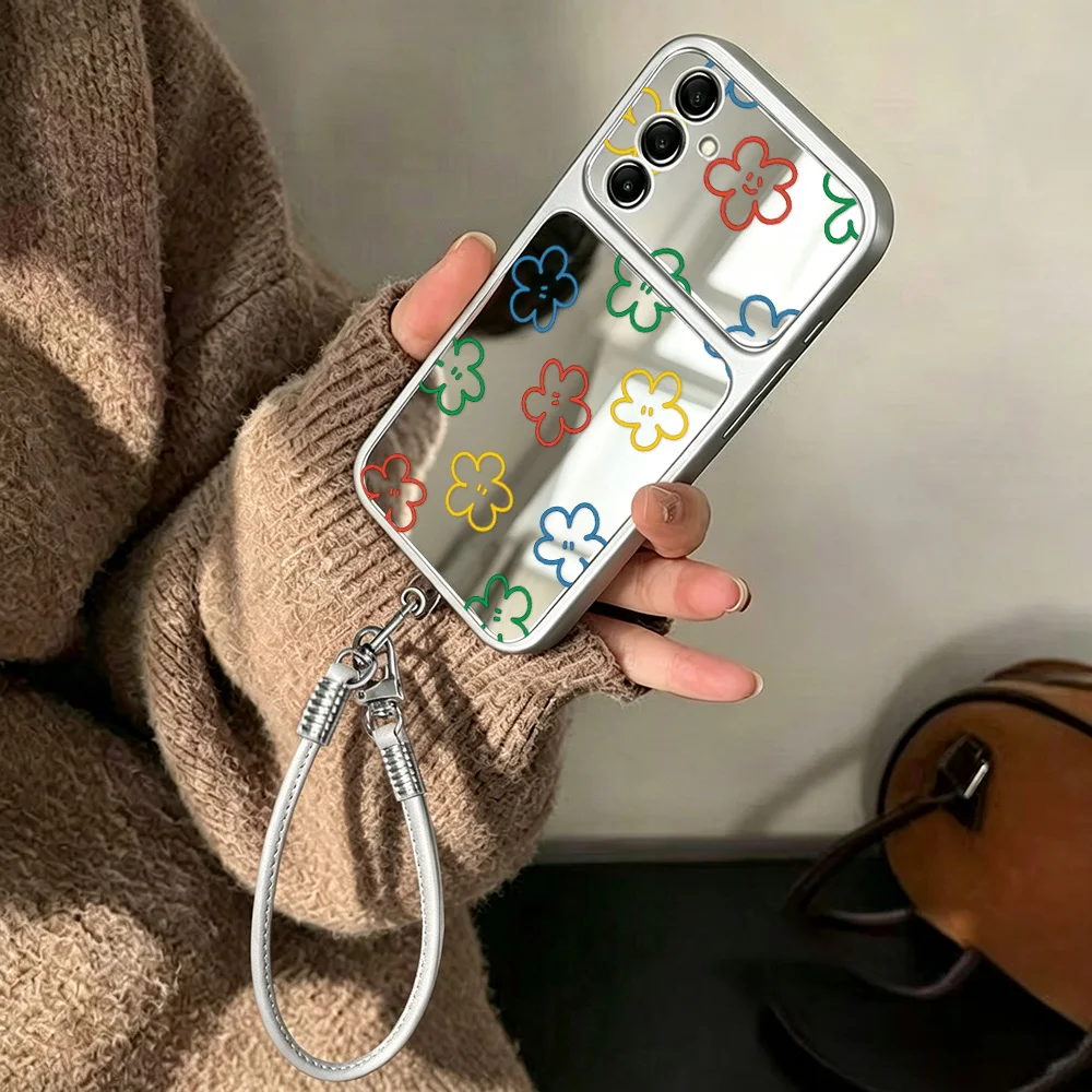 Phone Lanyard Mirror Case with Enhanced Protection