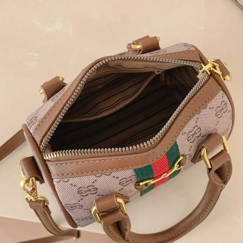 Borsa a Tracolla in Pelle di Alta Moda per Donne, Borsa Messenger Elegante di Marca di Lusso Famosa, Borsa per Mamme - immagine 6