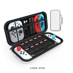 Custodia Deluxe per Nintendo Switch OLED con Spazio di Archiviazione Extra