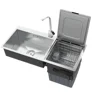 Multifunctional Automation Household Stainless Steel Kitchen Sink Dishwasher 1