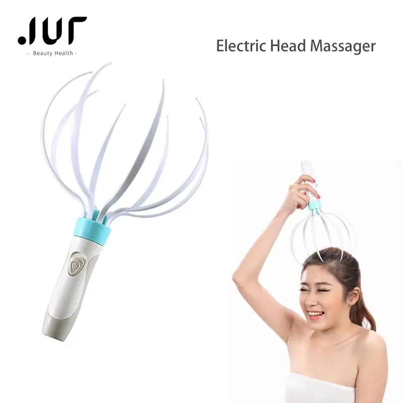 

Electric Octopus Head Massager Scalp Relaxation Neck Body Relax Relieve Muscle Pain Health Care Tool Auto Claws Massage Relief
