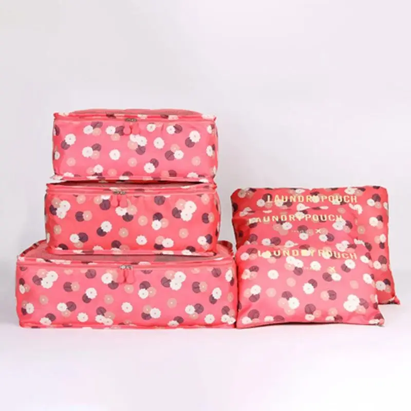 Large Six Piece Travel Storage Bag Classification Set Storage Bag Business Travel Clothing