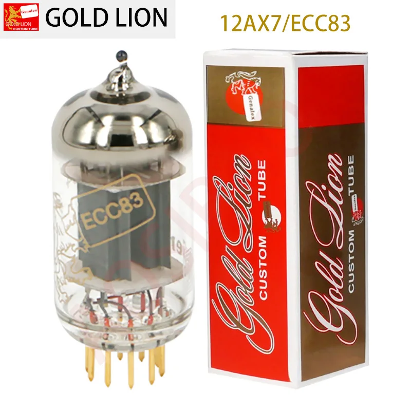 GOLD-LION 12AX7 ECC83 Vacuum Tube Precision pairing Valve Replaces Electronic tubes For Amplifier