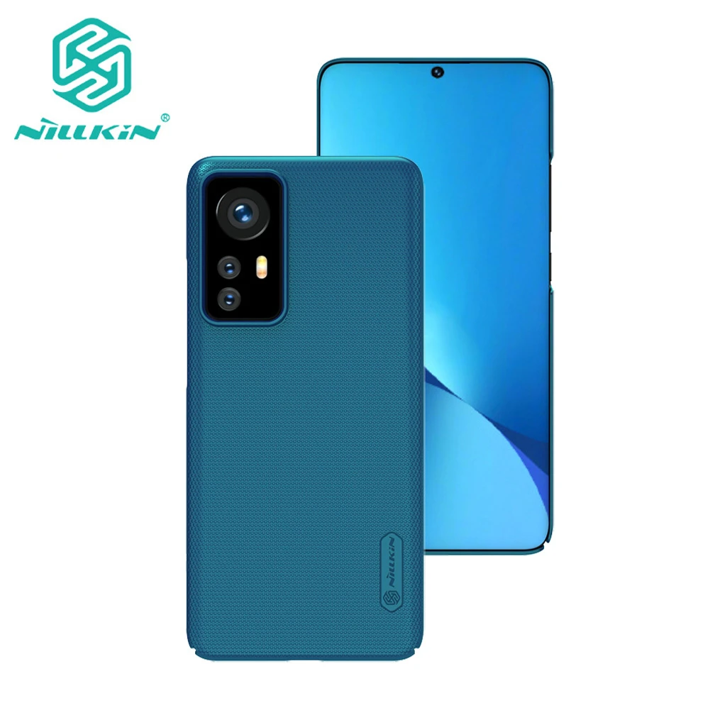 For Xiaomi Mi 12 Pro Case Nillkin Frosted Shield Shockproof Hard PC Phone Housing Protection Cover For Xiaomi Mi12 Mi 12X Case iphone 12 mini wallet case