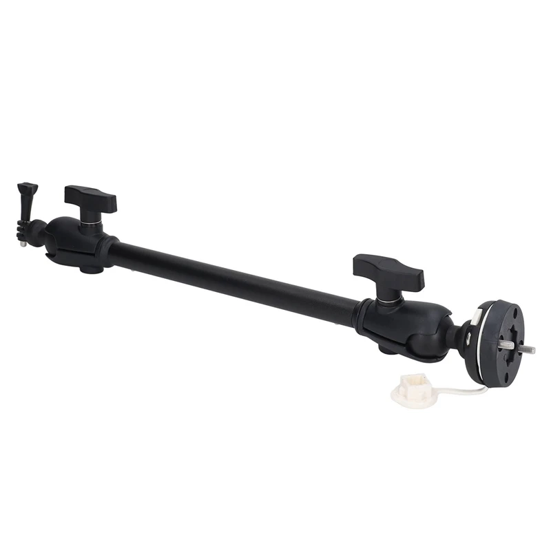 

Adjustable Kayak Camera Mount Base Safety Camera Holders With Long Arm Marine Boat Camera Bracket Replacement Accessories -GP40
