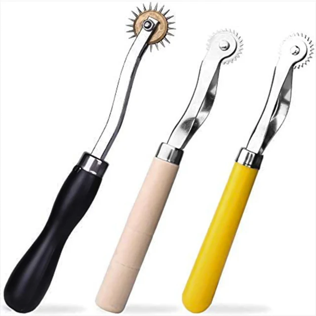 Tracing Wheel Sewing Tools Serrated Tracing Wheel Needle Point Tracking  Wheel with Handle Leather Paper Fabric Sewing Overstitch - AliExpress
