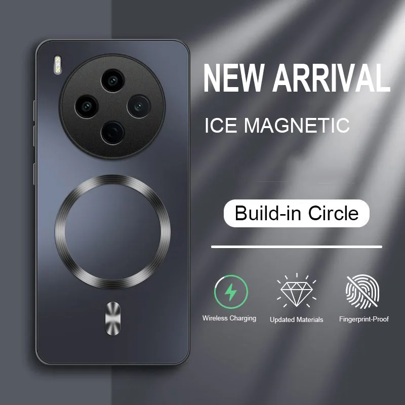 Magsafe AG Matte Hard Magnetic Shockproof Slim Case with Silky Skin Finish