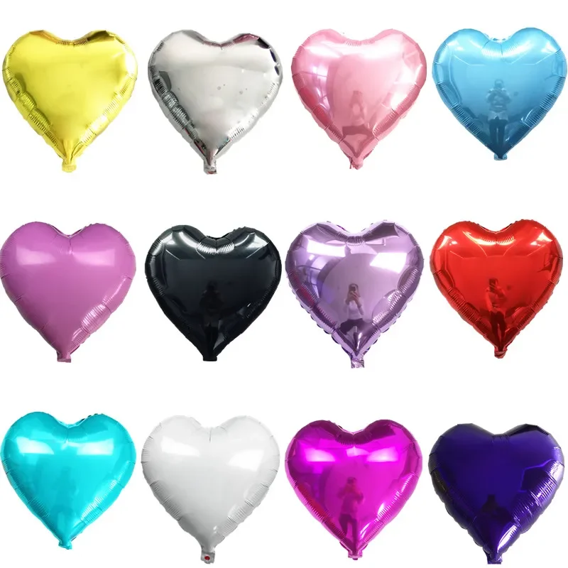1pc-18inch-Romantic-Heart-Pearl-Pink-Foil-Balloons-Helium-Birthday ...