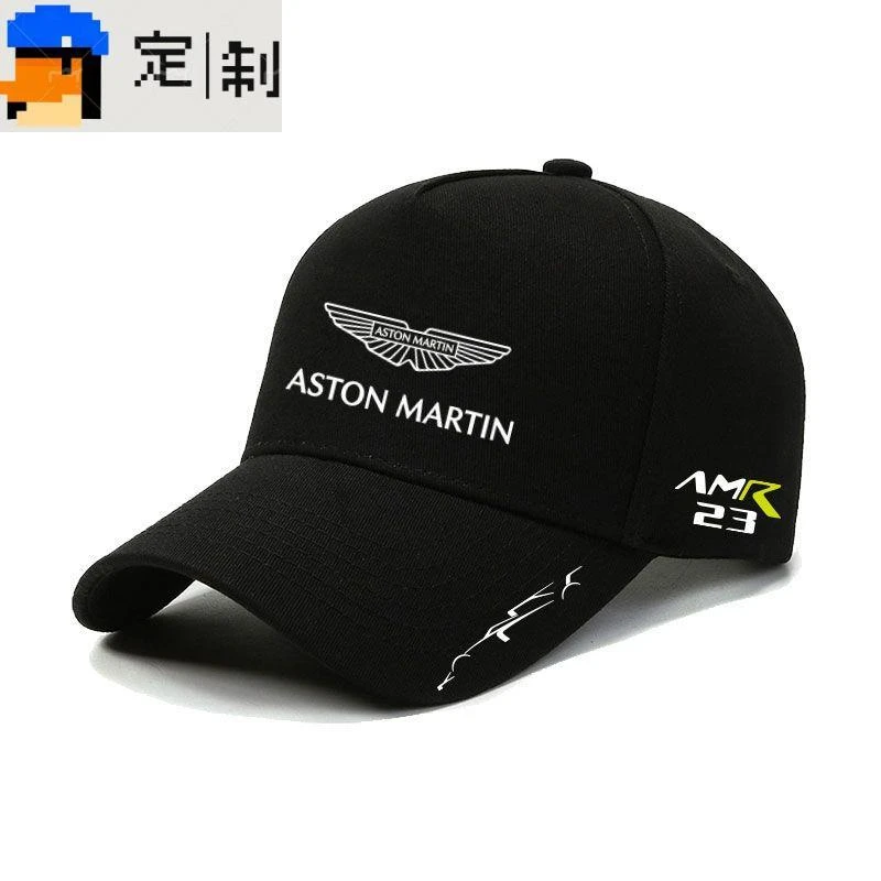 애스턴 마틴 DBX DBS V12 V8 DB11 DB9 Rapide AMR Vantage용 통기성 모자 맞춤형 코튼 레이싱 드라이버 야구 모자