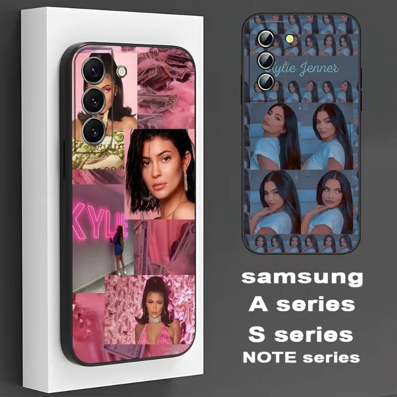 Custodia Per Telefono American Stars Kylie Jenner 2023 Nuova Per Samsung S23 Ultra S9 Plus S10 S20 S21 Fe S30 S22 Pro S30 Note10 Note20 Shell