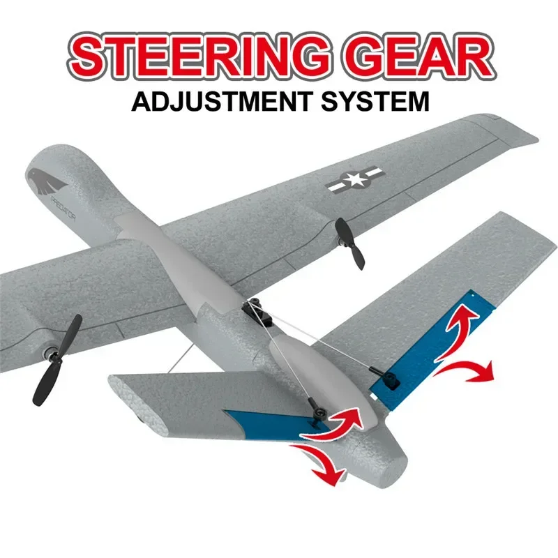 Z51 Predator Rc Plane 2.4G 2CH 3CH Fixed Wing  EPP Foam Z5 RC Aircraft  Electric Model Glider Helicopter Toys Gift for Children 3