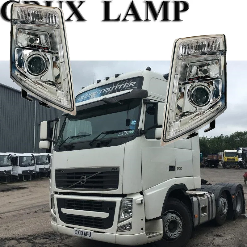 

Передняя фара 24 в 1 шт., подходит для Volvo FH13 FH16 FM500 FH500, передсветильник фара для грузовика 21035537 21035638