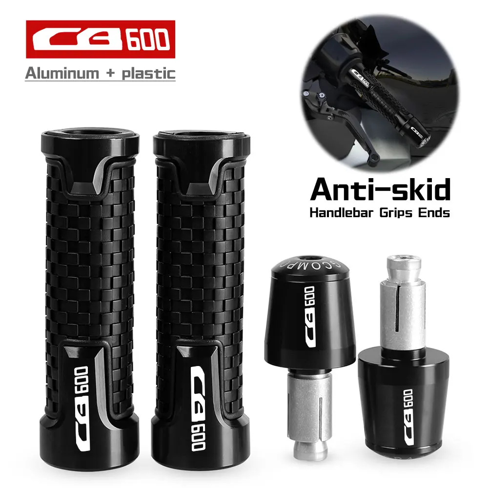 

FOR HONDA CB600F 2002 2003 2004 2005 2006 2007 2011 CNC Hndlebar Grips Ends Weight handle bar grip end Anti Vibration Silder