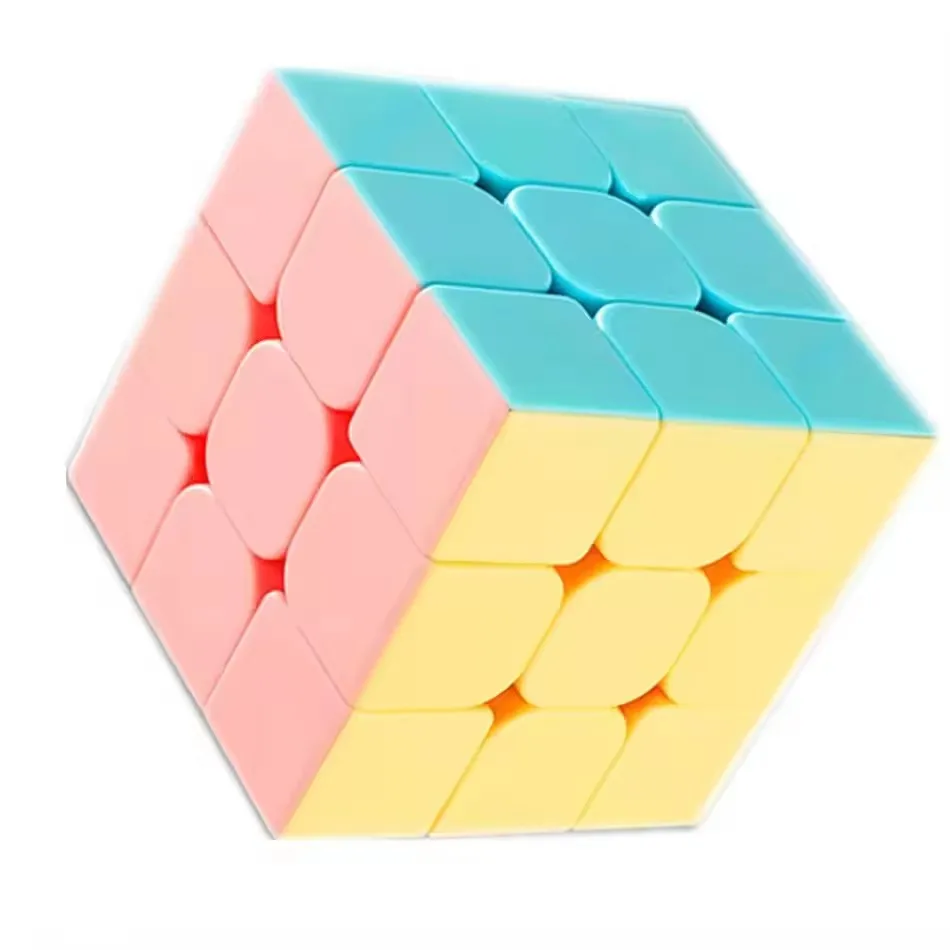 SengSo 3x3 Legend S 3x3 마카롱/스티커리스/발크 매직 큐브 전문 스피드 큐브 교육 장난감 Cubo Magico Puzzle