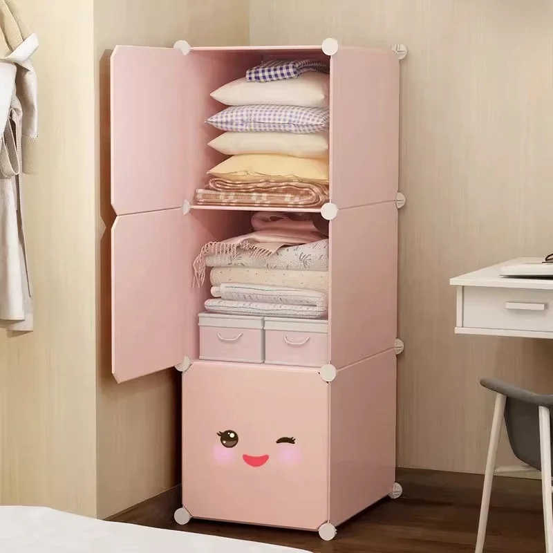 Baby Children Modular Cabinet Recameras Kids Storage Wardrobe Kids Toys Organizer Storage Guarda Roupa Infantil Girl Furniture