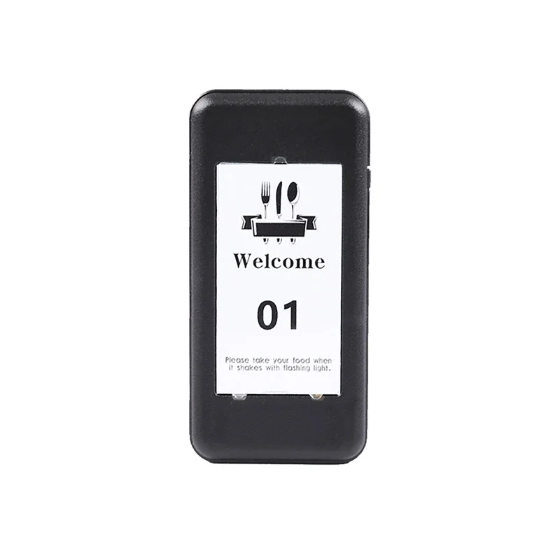Description Picture 4 of itemStyle 1- Restaurant Pager + 10pcs Beeper Touch Panel Wireless Pagers Calling System Buzzer for Church Clinic Truck Nursery Event