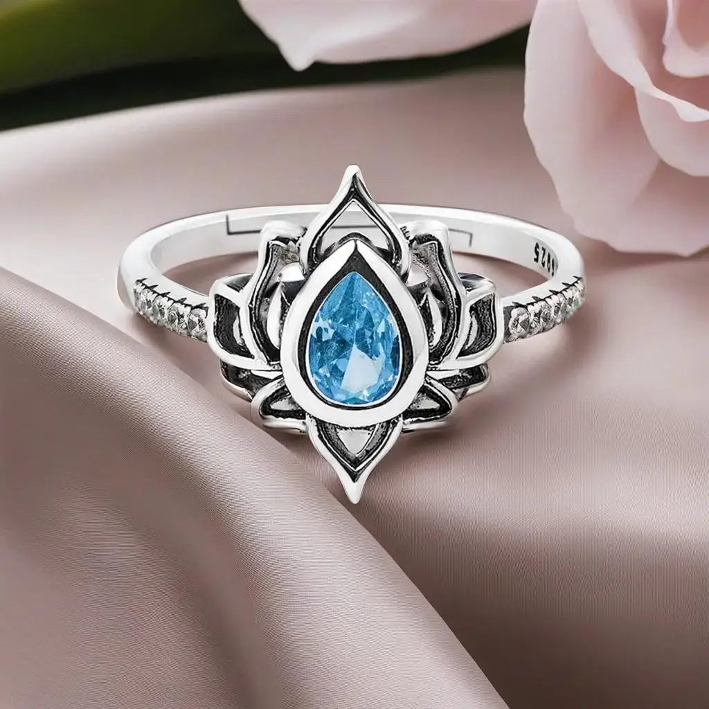 Silver Rings 925 Thai Silver Adjustable Rings For Women