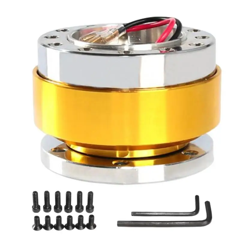 

Car Universal Steering Wheel Snap Off Quick Release Hub Adapter Kit Car Quick Release Device Auto Modification Accessories