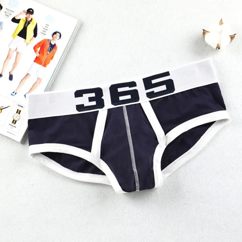 Nuovi uomini Sexy slip intimo mutandine di cotone moda traspirante U sacchetto convesso mutande a vita bassa Cuecas calzoncilos M-XXXL - immagine 3