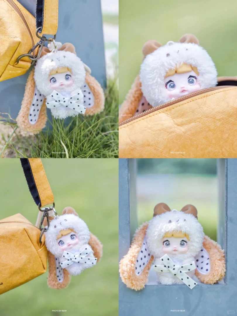 New Hitoy Sure Fun Nommi Baby Sweetheart Bunny Trendy Blind Box Toys Ornament Decoration Bag Pendant Trend Surprise Girl Gift