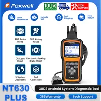 FOXWELL NT630 Plus Wireless OBD2 Automotive Scanner Diagnostic Tool for Code Reader SRS Airbag ABS Brake Bleed Scan Tester 1