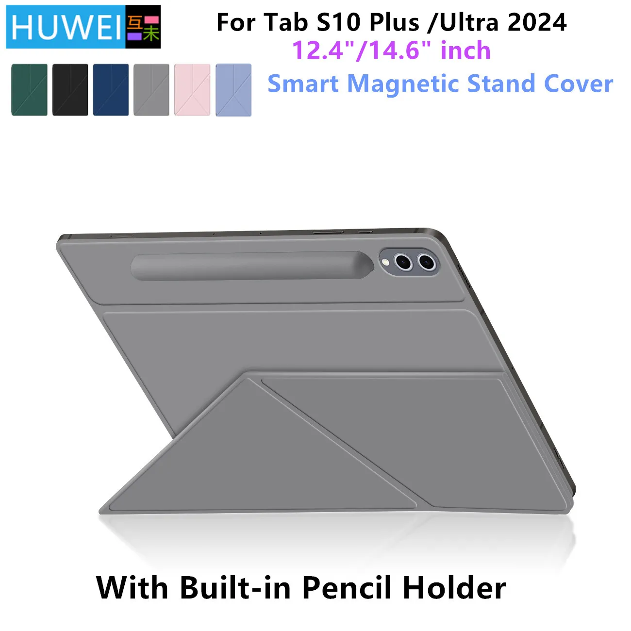 Magnetic Case For Samsung Galaxy Tab S10 Ultra 14.6 SM-X920 X926B