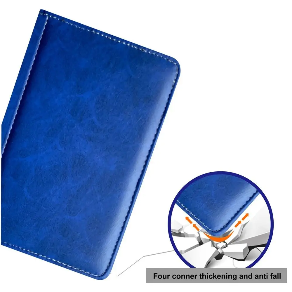 Premium Magnetic E-Reader Case - Anti-Fall Soft Folio Cover with Microfiber Lining and Leather Protective Shell