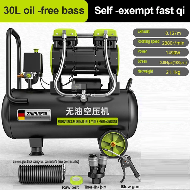 Oiless compressor 50l 10bar Black + Decker