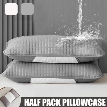 Clip Pillow Cover Head oil Isolation layer Pillow Case Protector Waterproof Anti Mite Pillow Core Protection (No Pillow) 72X45cm 1