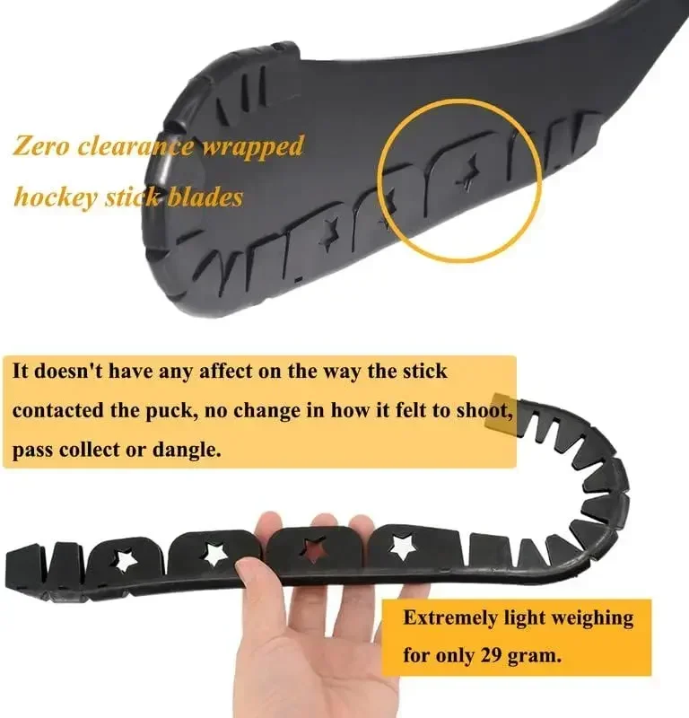 4/8/12pcs Hockey Stick Blade Protector Ice Hockey Accessories PP Material Sticks Training Practice Sports Equipment
