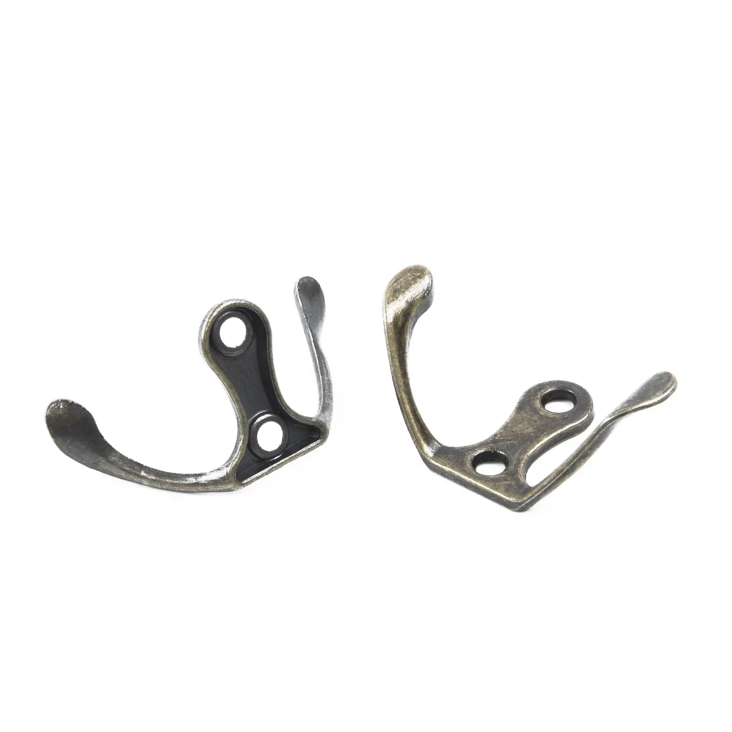 Wall Door Hooks Zinc Alloy Hook Hanger For Key Clothes Coat Hat Bag Towel Home Storage Organization 10PCS storage hook door hook