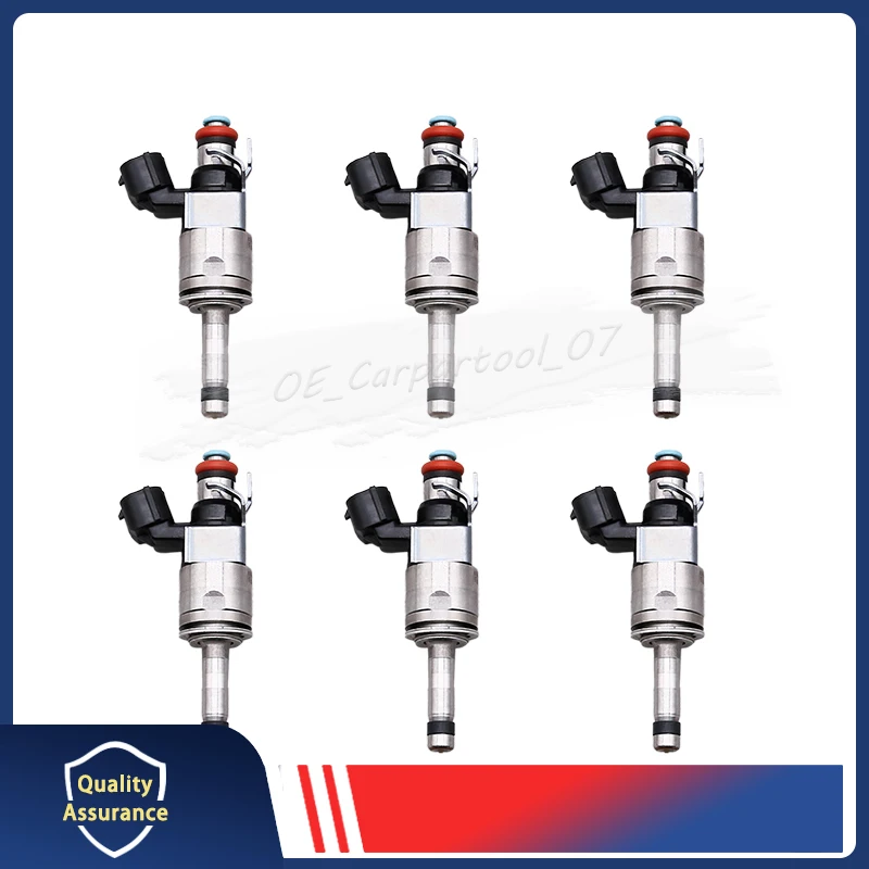 2018-2019 포드 F-150 용 연료 인젝터 JT4E-9G929-AB 6 개 세트, 2.7L JT4E9G929AB JT4Z-9F593-C
