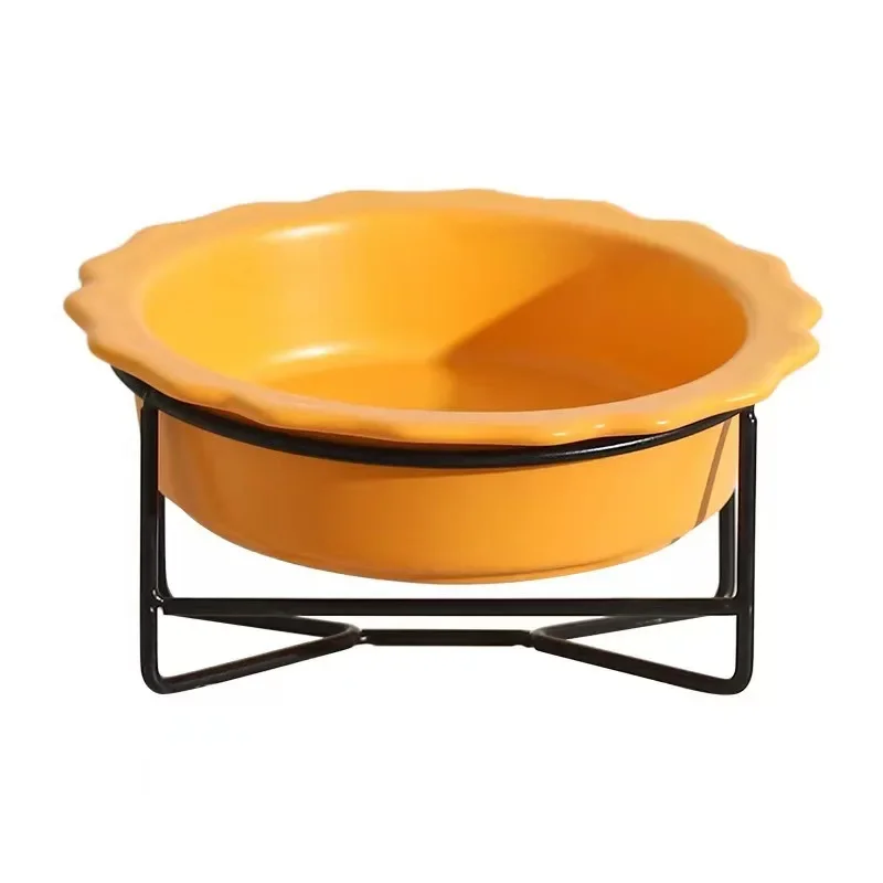 Title 3, Ceramic cat bowl Pet cat drinking bowl Macaron ...