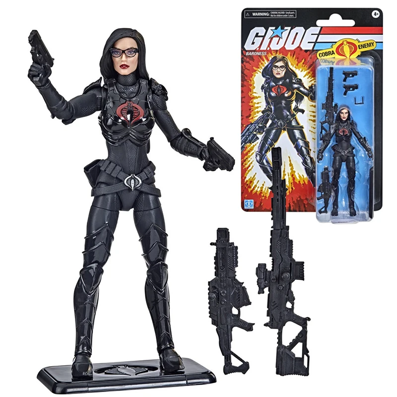 

Original G.I. Joe Classified Series Baroness 6-inch Action Figure Model Decorative Collectible Toy Birthday Gift
