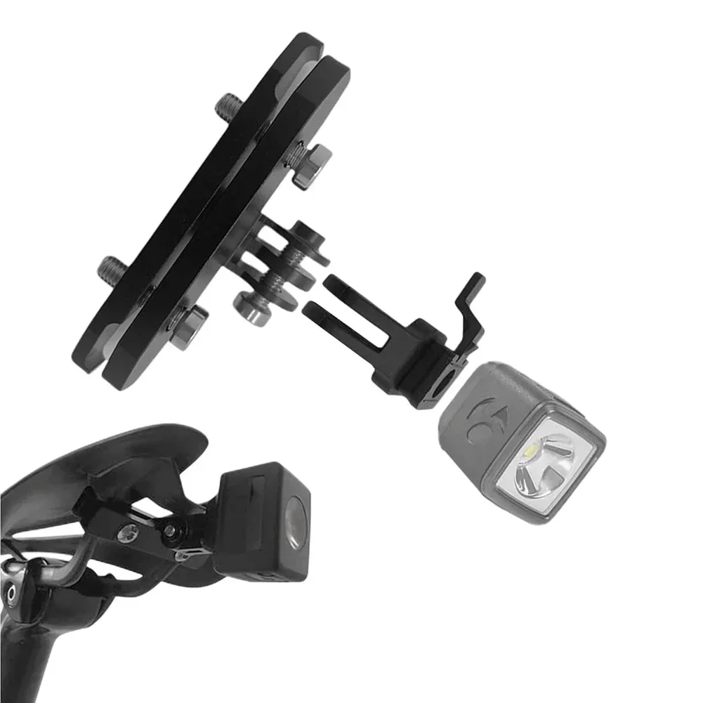 Bicycle Parts Bicycle Saddle Rail Rear Light Bracket Seatpost Mount for Trek Bontrager Headlight Holder Aluminum Alloy
