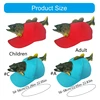 Novelty 3D Fish Hat for Parent Child Funny Fish Animal Baseball Hat for Birthday Party Creative Theme Party Hat Headwear 5