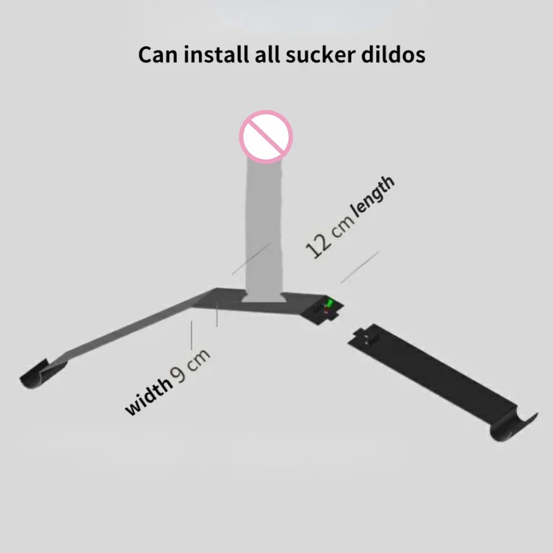 Sex Chair Penis Holder Sexo Accessories Female Masturbation Toy Erotic Toys Realistic Penis Holder Metal Frame Sex Furnitures