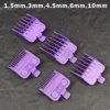 10pcs Purple Original Guards Hair Cutting Combs for Madeshow M10 M5F Professional Hair Clipper Limit Combs Barber Accessories 4
